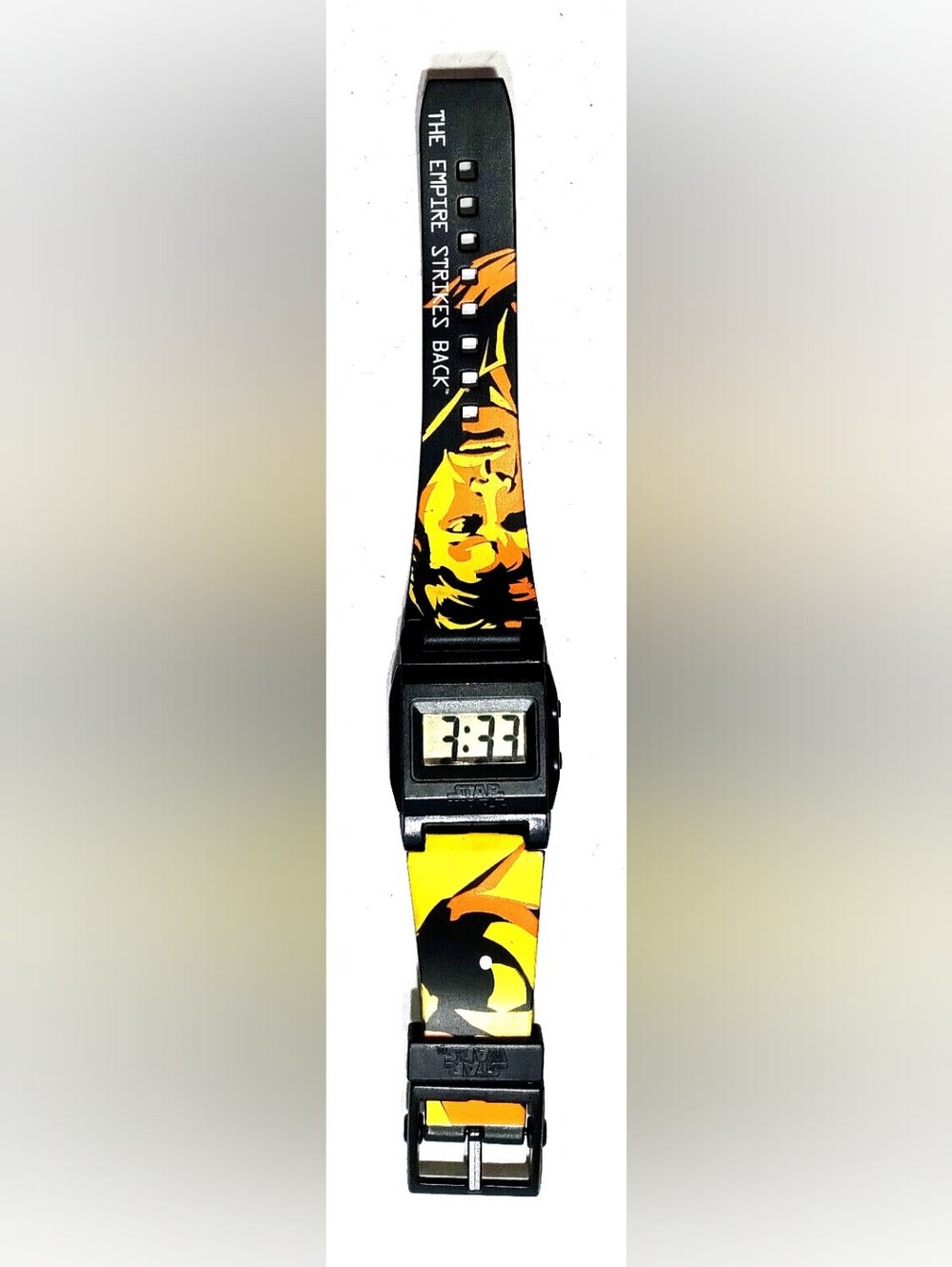 Vintage Star Wars Empire Strikes Back Digital Reversible Watch Han Solo *WORKS*